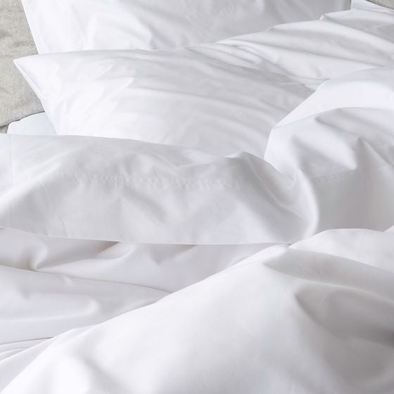 Sintra Percale Duvet Cover & Sheet – 100% Egyptian Long-Staple Cotton by St Genève