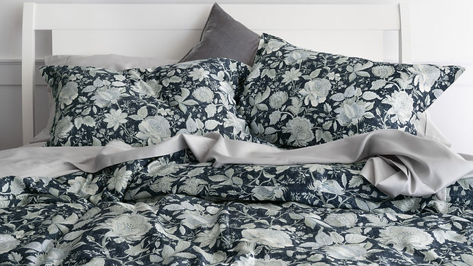 Somerset Printed Duvet Cover – 340 TC, 100% Long-Staple Cotton by St Genève