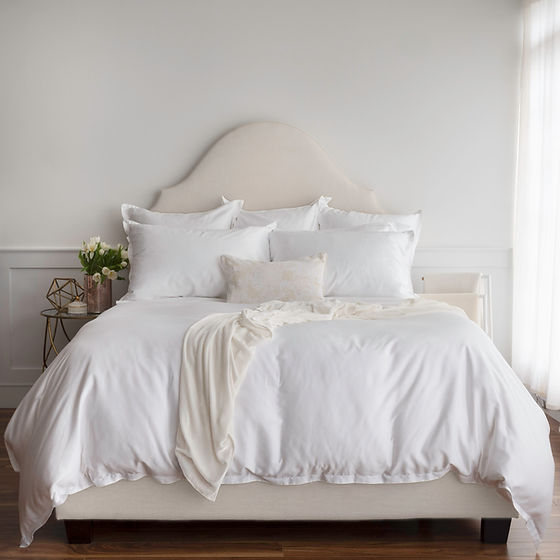 Cora Micro Modal Sateen Duvet Cover – 100% Micro Modal, 300 TC | St Genève
