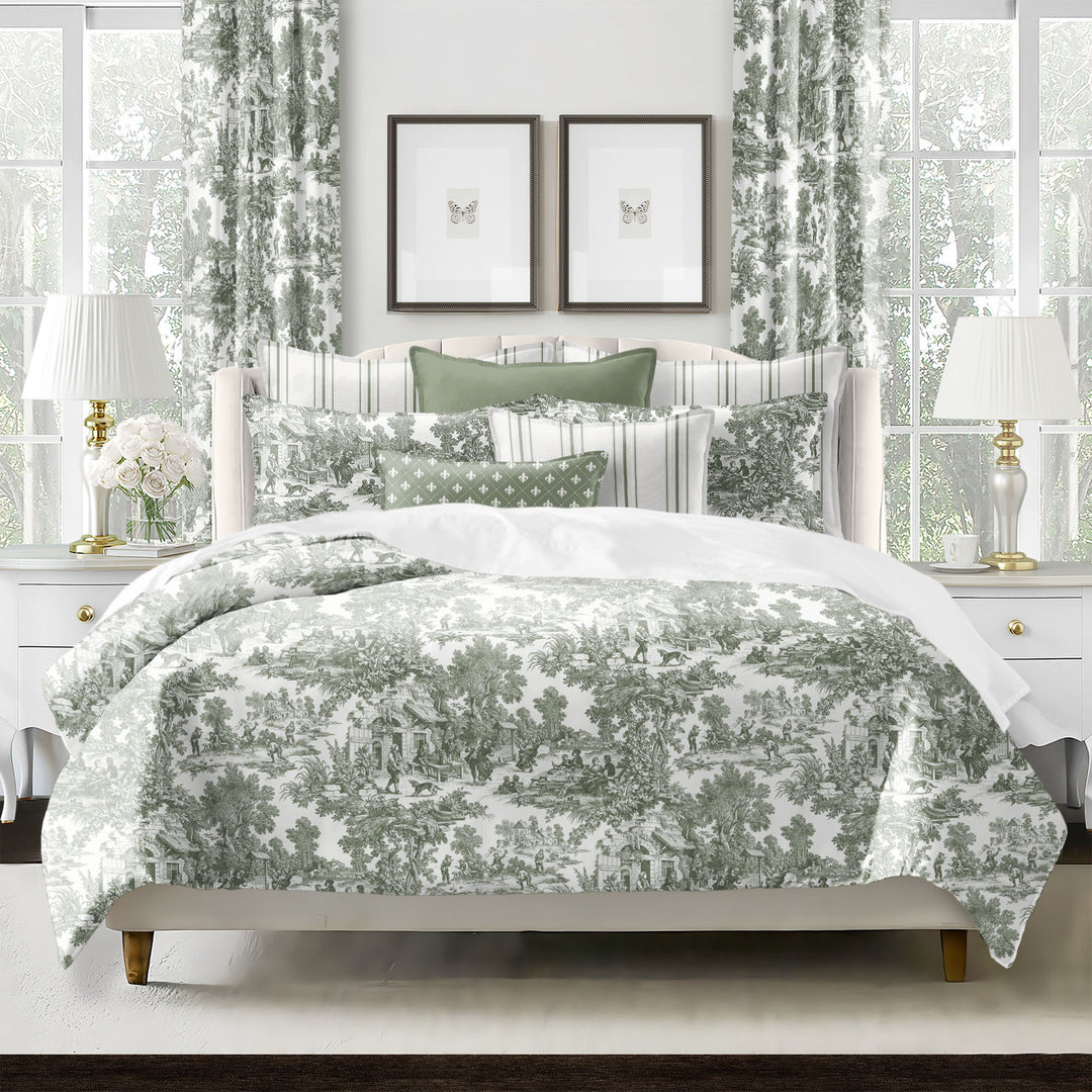 AU VILLAGE COVERLET SET MADE IN CANADA