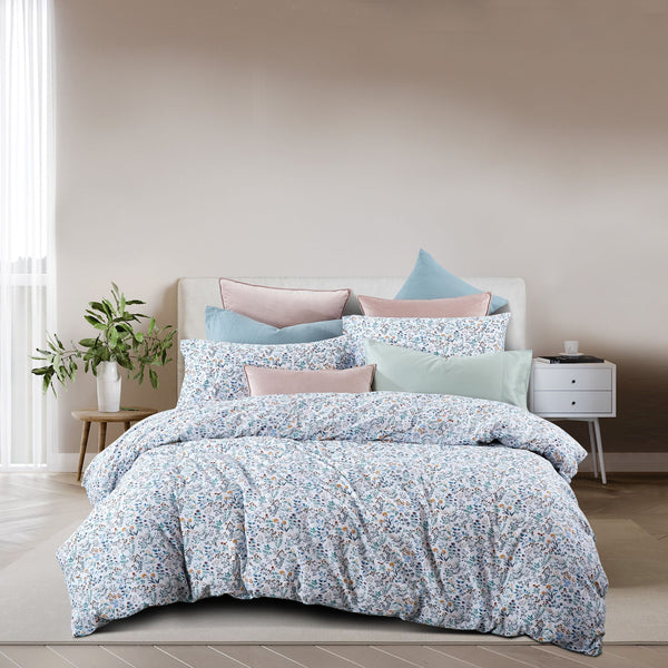 Andie Duvet Cover Set – 300 Thread Count, 100% Combed Cotton Sateen