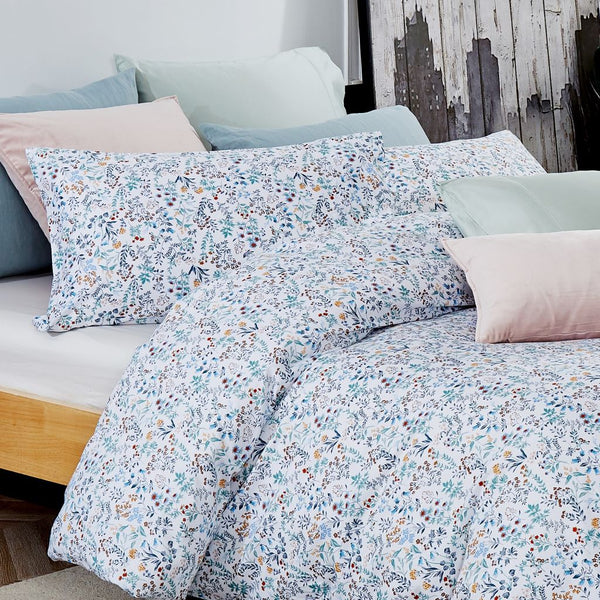 Andie Duvet Cover Set – 300 Thread Count, 100% Combed Cotton Sateen