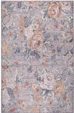 Bloome Soft Polyester Indoor Area Rug - Floral Design BLO-B1
