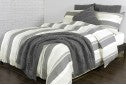Brevan duvet cover set 55% linen, 45% cotton