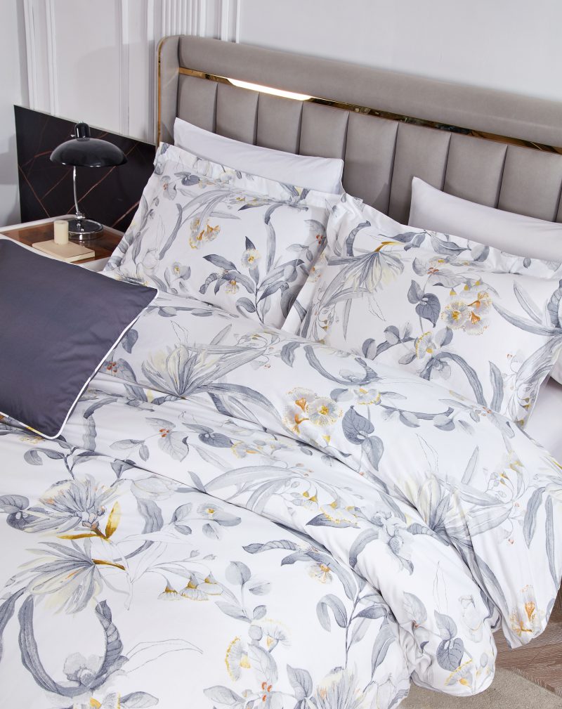 Charlotte 4PC Duvet Cover Set – 100% Cotton