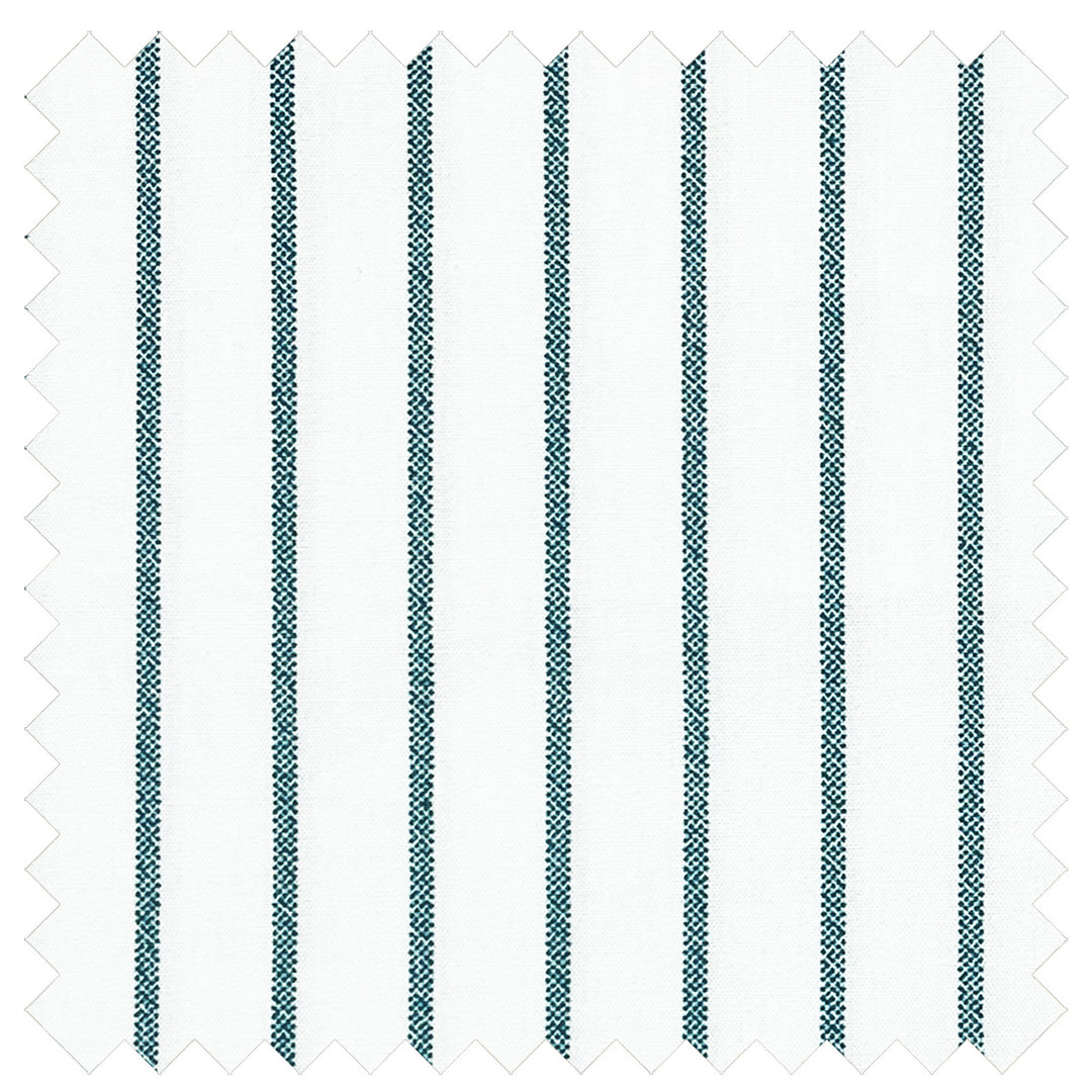 GEORGIA STRIPE DEEP TEAL DUVET COVER