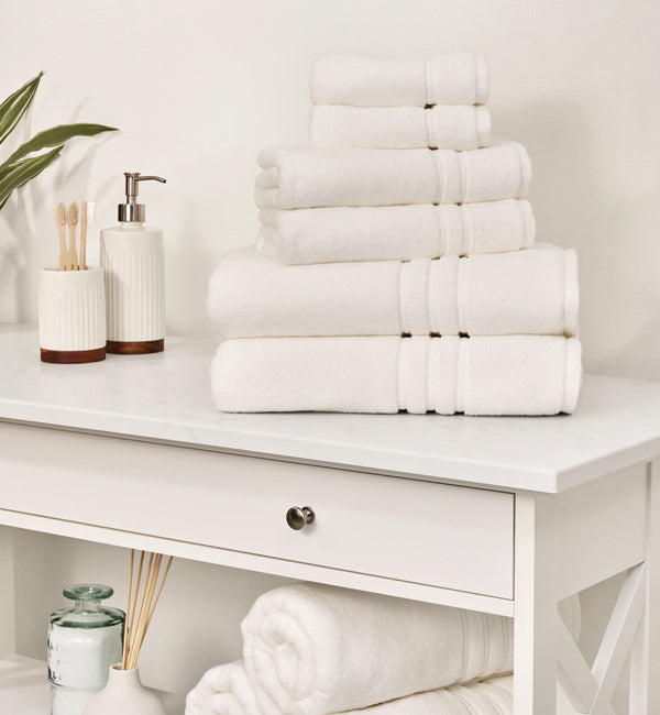 Portofino Luxury Towels – 100% Zero Twist Cotton, Super Plush | Cuddle Down