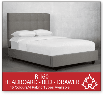 Rosemount Platform Bed R160 - Modern Low Profile Bed Frame