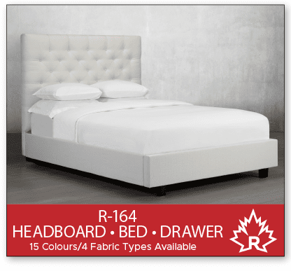 Rosemount Platform Bed R164 - Modern Low Profile Bed Frame