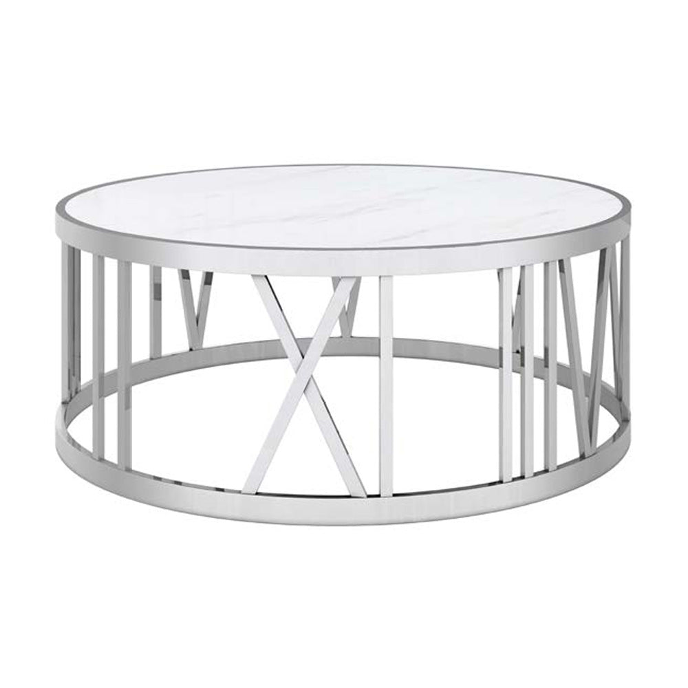 Roman Faux Marble Coffee Table