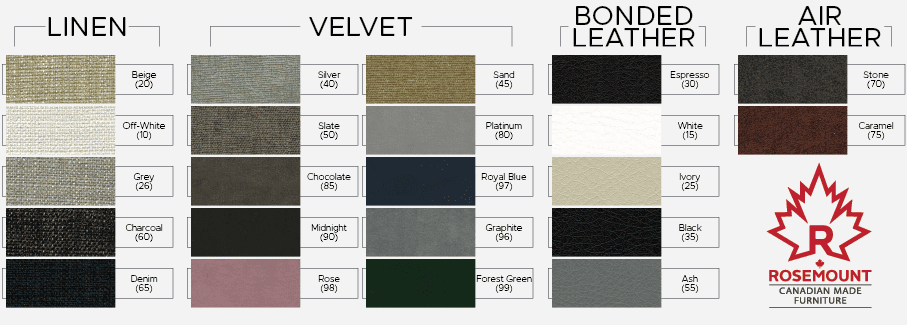 Rosemount Platform Bed R155 - Modern Low Profile Bed Frame