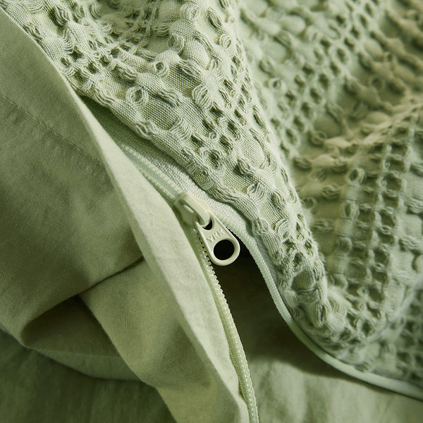 Solene green Duvet Cover Set