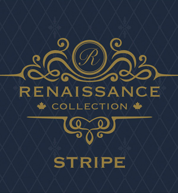 Renaissance Collection stripe duvet cover #381
