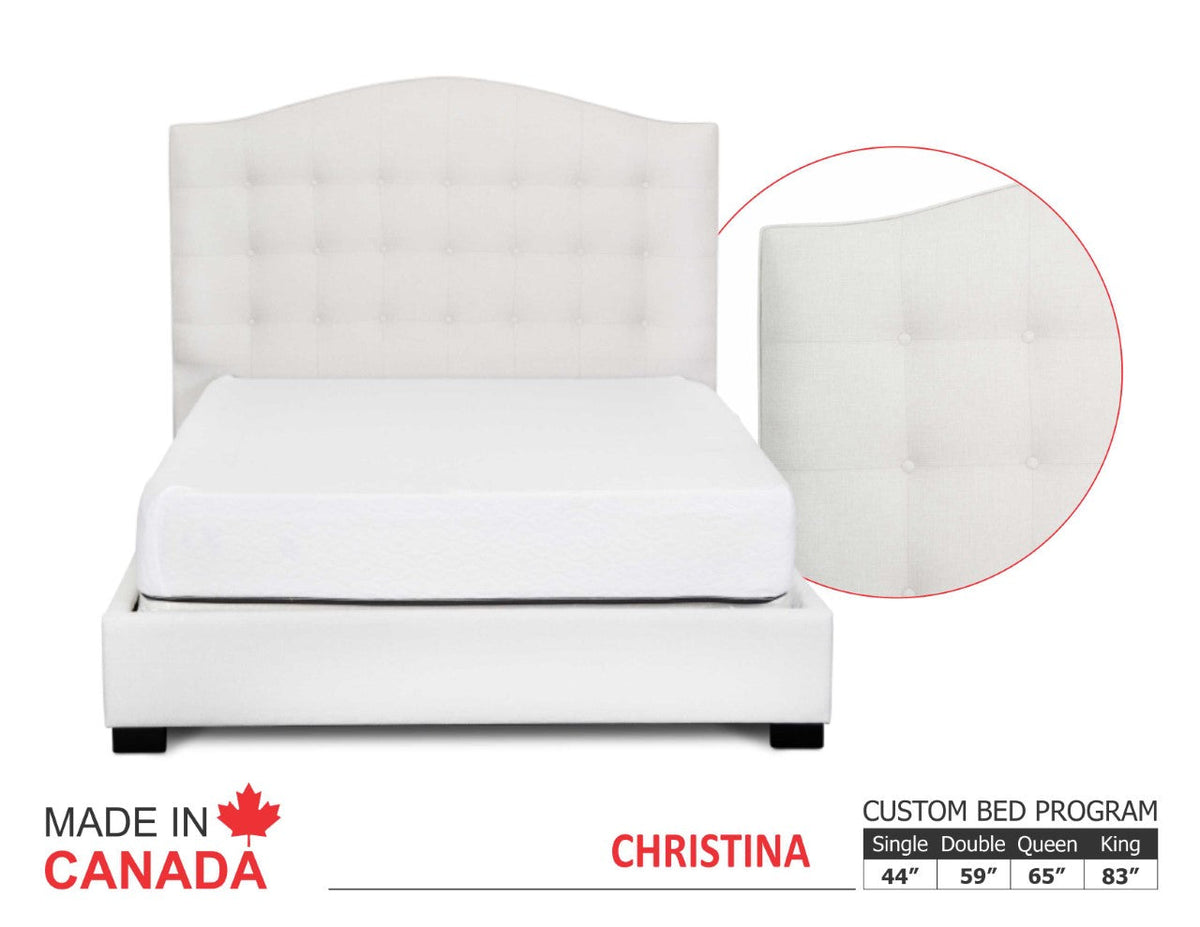 CHRISTINA BED – Bed & Bath Home Decor