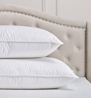 Brome White Duck Down Pillow – 600 Loft, 300 Thread Count, by Cuddle Down
