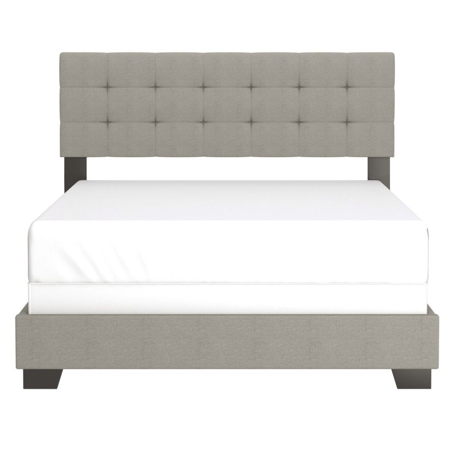 Exton Bed in Light Grey