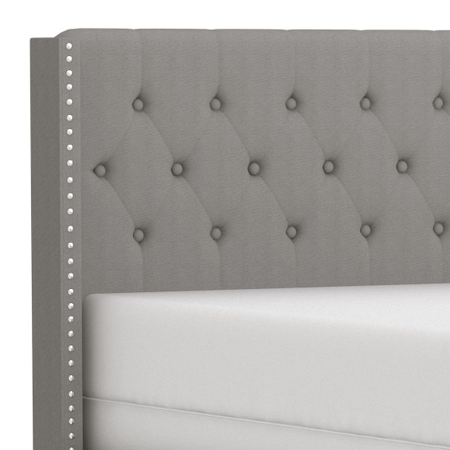 Gunner Bed in Light Grey