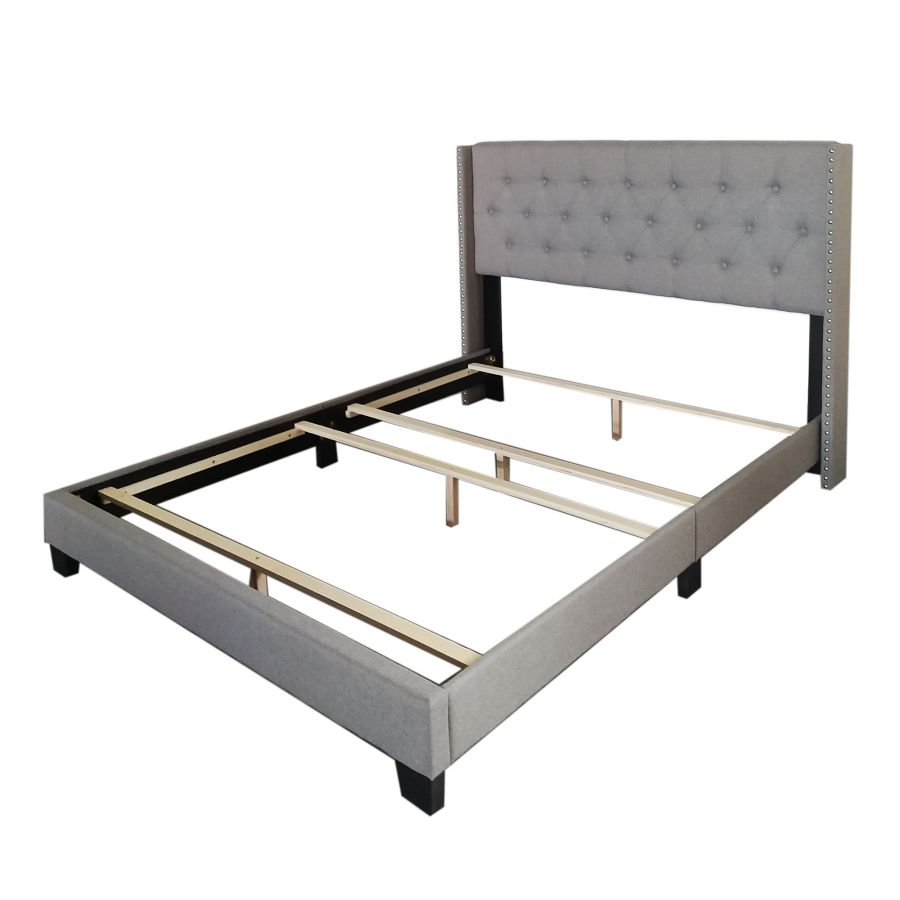 Gunner Bed in Light Grey