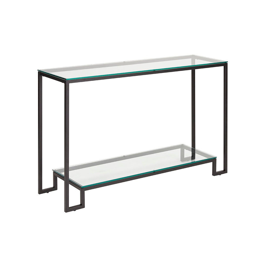 KRISTA Black Console Table GY-CST004BLK S Matt black powder coated