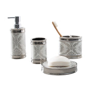 DAMASK TBH CERAMIC WHITE/SILVER