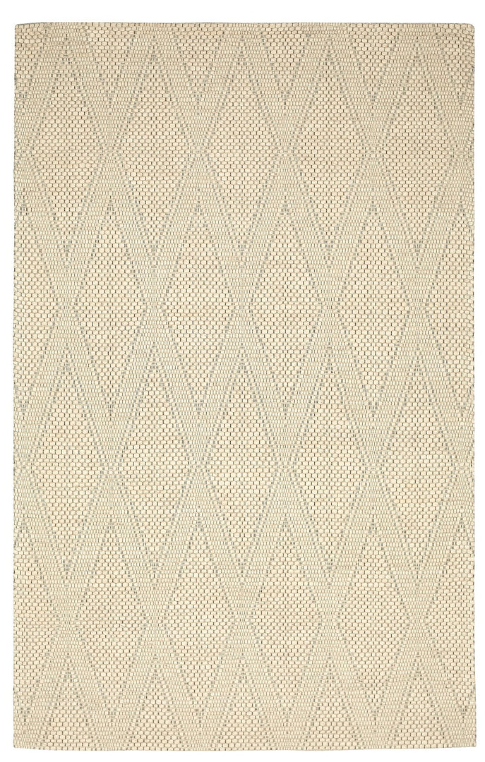 Chinook Handmade Wool Ivory Large Diamond Rug CHIN-IZN07ILD