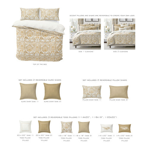 SAVANNAH DUVET COVER SET   MADE IN CANADA