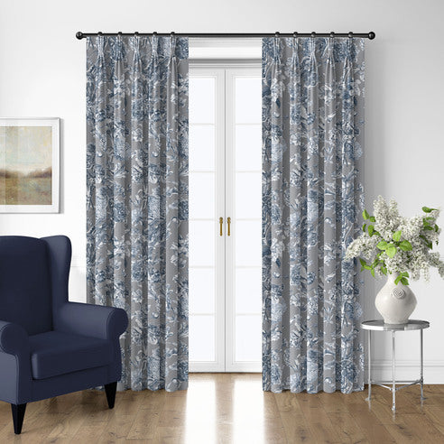 Alexandria Shadow luxury drapery panels – Canadian made window treatment