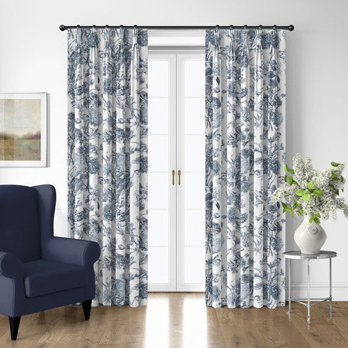 Alexandria White luxury drapery panels – Canadian made window treatment