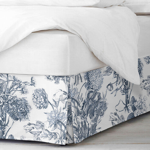 Alexandria Bed Skirt White – 6ix Tailors Made in Canada