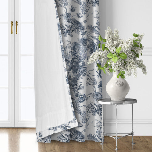 ALEXANDRIA WHITE Drapery Panels – Made in Canada by 6ix Tailors