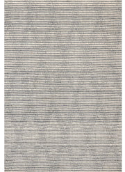 Chinook Handmade Wool Grey Diamond Rug CHIN-600GRY