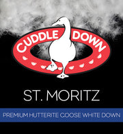 St. Moritz Hutterite Goose Down Duvet – 800+ Loft | Cuddle Down