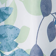 PATIENCE SHOWER CURTAIN FABRIC TEAL/GRN 180 X 180cm (6-24) DNO