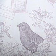 HOME SHOWER CURTAIN FABRIC ROSE/LAVENDER 180 X 180cm (6-24)