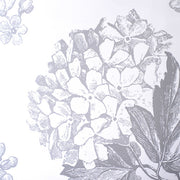 GRACEFUL SHOWER CURTAIN FABRIC GRY/WHT 180 X 180cm (6-24) DNO