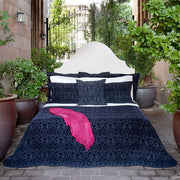 Royce | Jacquard Coverlet – 46% Long-Staple Cotton / 54% Viscose by St Genève