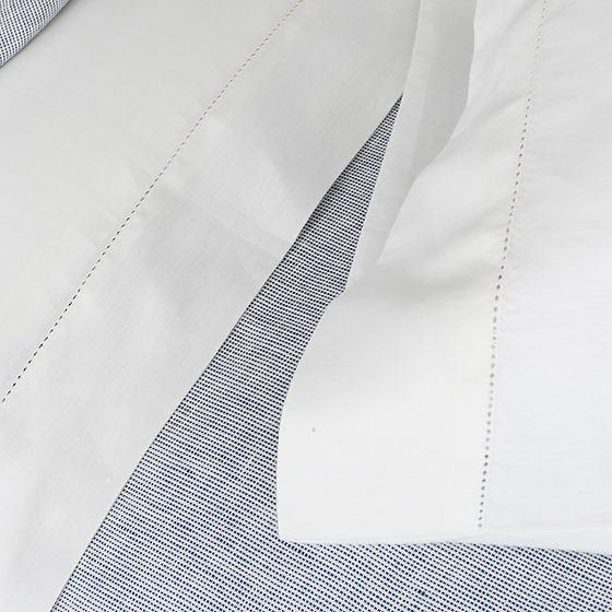 Veritae | Linen-Lyocell Duvet Cover – 66% Linen / 34% Lyocell | Fabric from Italy by St Genève