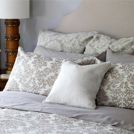 Nera | Jacquard Boutis  Coverlet  by St Genève