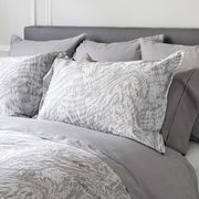Sagola Dark Grey | Jacquard Duvet Cover – 100% Long-Staple Cotton, 300 Thread Count by St Genève
