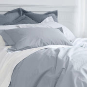 Venice Percale Duvet Cover – 100% Long-Staple Cotton, 200 Thread Count | Fabric from Italy by St Genève