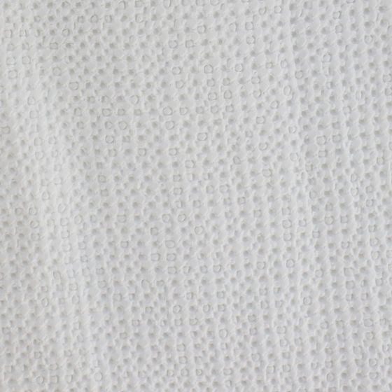 Michelle Waffle Coverlet white  – 100% Long-Staple Cotton | St. Genève
