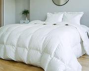 Bed and Bath Classic European White Down Duvet – 700 Loft, 300 Thread Count