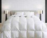 Carmel Hutterite White Goose Down Duvet – 725 Loft, 700 Thread Count by Highland Feather