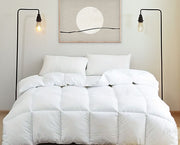 Tortosa White Goose Down Duvet – 600 Loft, 233 Thread Count