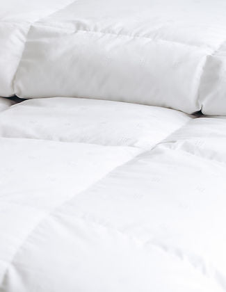 Montpellier White Down Duvet 500TC 700 Loft By Highland Feather