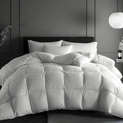 Granoble European White Down Duvet 500TC 800 Loft By Highland Feather