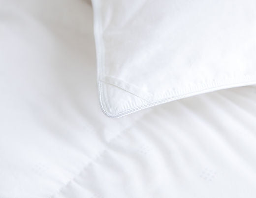 Montpellier White Down Duvet 500TC 700 Loft By Highland Feather