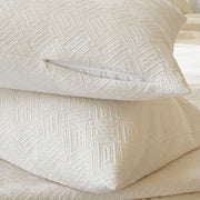Scala Cream | Matelassé – 100% Giza Long-Staple Cotton by St Genève