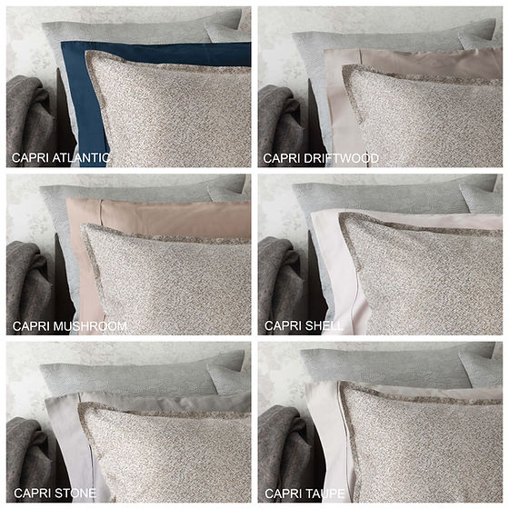 Rio Jacquard Duvet Cover – Walnut – 100% Giza Long-Staple Cotton | St Genève