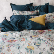 Morgan | Printed Sateen Duvet Cover – 100% Long-Staple Cotton | St Genève